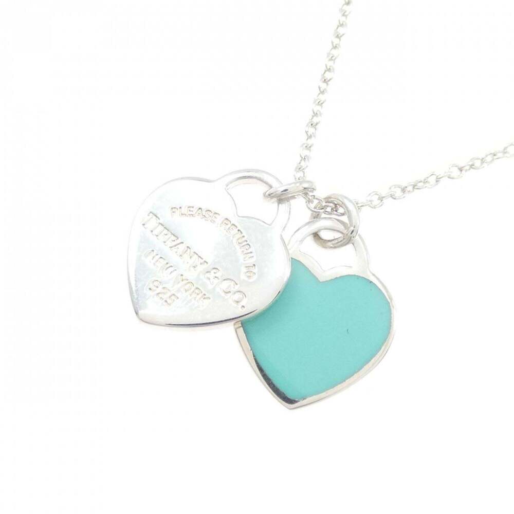 TIFFANY Silver Heart Necklace - Picture 3 of 6